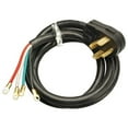 thumbnail image 1 of 09154ME 10-4 Black Dryer Cord - 4 ft., 1 of 1