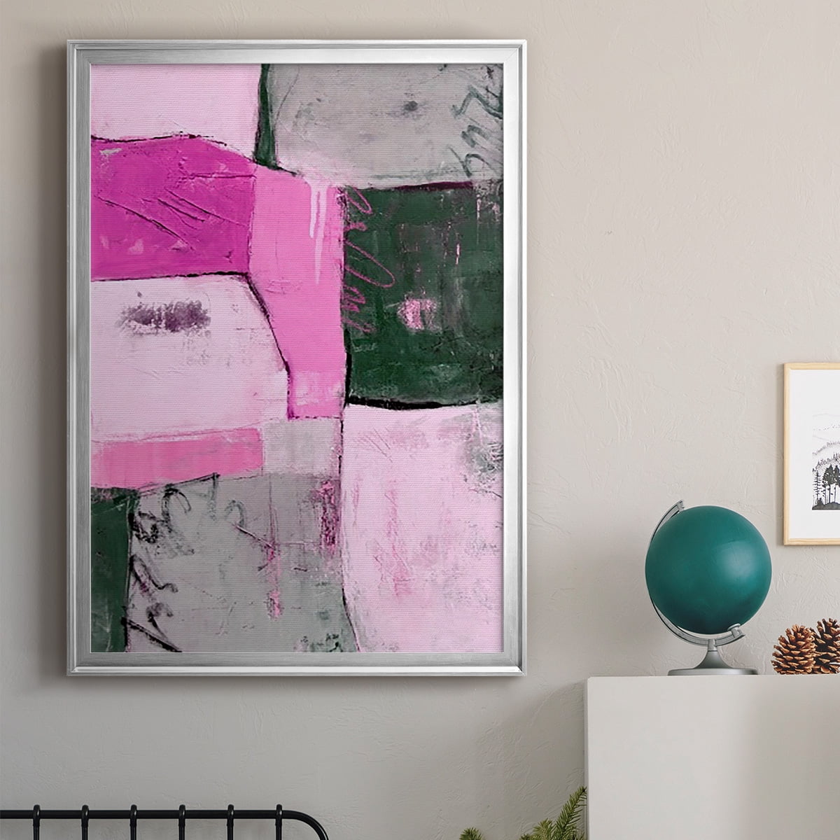 Party Mixer II Premium Framed Print, in Gold, Black, or Silver - Ready to Hang