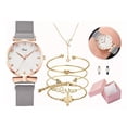 thumbnail image 1 of Reloj De Cuarzo Para Mujer Con Juego De Collar Y Pulsera, 1 of 8