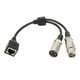 thumbnail image 1 of Cable Adaptador De Transmisión De Señal De Audio De 25 Cm, ​​Cable Adaptador De Conector Macho RJ45 Hembra A XLR Hembra, 1 of 7