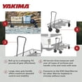 thumbnail image 4 of Yakima EXO WarriorWheels Sturdy Heavy Duty Aluminum Cargo Basket Cart Kit, 4 of 11