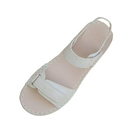 

Flip Flops Sandals for Women Women s Summer Fashion Flat Open Toed One Line Buckle Sandals Beach Sandals