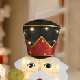 thumbnail image 4 of VEIKOUS 6ft Christmas Nutcracker Soldier Decor 3D W/ Scepter & Ground Stakes for Outdoor, Yard, 4 of 16