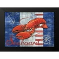 thumbnail image 2 of Brent, Paul 18x14 Black Modern Framed Museum Art Print Titled - Maritime Lobster, 2 of 5