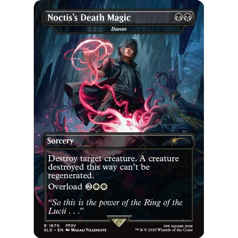 Magic The Gathering Secret Lair x FINAL FANTASY: Grimoire