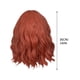 thumbnail image 3 of Orangeshort Curly Women's Bangs Temperature Silk Hair Whole Wig Headband Wig, 3 of 9