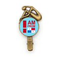 thumbnail image 1 of Soy de Panama Broche broche broche broche Metal retro, 1 of 3