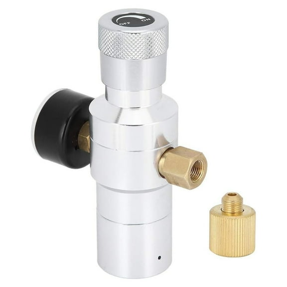 YIEMEEN CO2 Regulator 0-150PSI Pressure Reducing Valves Gas Regulator for Efficient Home Brewing and Sodas Water Production