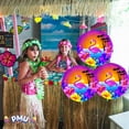 thumbnail image 5 of PMU Luau Balloon 18 Inch Mylar Hibiscus and Flamingo Pkg/25, 5 of 8