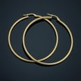 thumbnail image 3 of KoolJewelry 10k Yellow Gold Polished Hoop Earrings (2x20, 25, 30, 35, 45 mm), 3 of 6