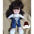 thumbnail image 2 of Muñeca bebé DZDJCCS de 33 cm, suave y realista, con ojos que parpadean, 2 of 7