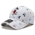 thumbnail image 1 of Disney new mickey moda casual hombres y mujeres gorra de béisbol de dibujos animados mickey bordado ajustable moda dibujos animados sombrero para el sol hola suerte  unisex, 1 of 2