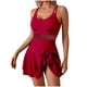 thumbnail image 1 of Bikini Trajes de Baño de Mujer 2025 Primavera de la Moda Sexy Color Sólido Bikini Traje de Baño Conjunto, Traje de Baño con Falda, 1 of 9