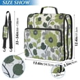 thumbnail image 2 of FORMRS Zipper Binder with Shoulder Strap 2-inch Ring 500 Sheet Capacity File Bag, Retro Flower Print, 2 of 5