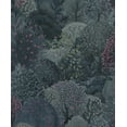 thumbnail image 2 of Navy Berry Enchanted Lush Landscape Tropical Wallpaper, 2 of 4