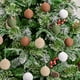 thumbnail image 4 of CaiYueKe 12 Pcs Farmhouse Christmas Ball Ornaments 2.36 Inch Neutral Boho Christmas Tree Jute Rope Hanging Ornaments Rustic Knitted Burlap Decoration for Xmas Wreath Garland Decor, 4 of 4