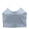thumbnail image 3 of MuXiKeJi Clothes Womens Cotton Camisole Adjustable Strap Tank Tops with Shelf Bra Stretch Undershirts, 3 of 4