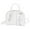 White, variant on Fmlxio Crossbody Purse Ladies Fashion Color Leather Versatile Handbag Double Zipper Messenger Bag