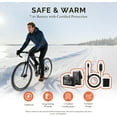 thumbnail image 6 of SAVIOR HEAT Thin Heated Gloves for Men Women, Electric Glove with Rechargeable Battery Hand Warmer for Skiing Hiking Hunting Camping Climbing Motorcycling, 6 of 9