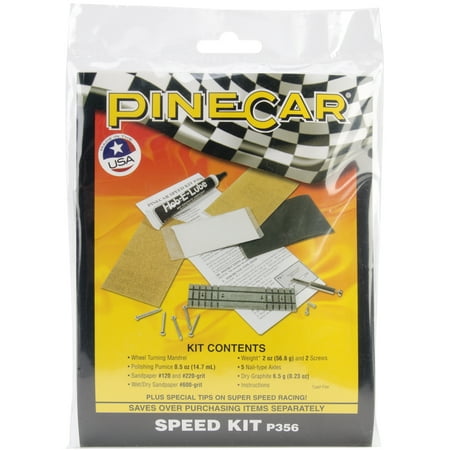 Pine Car Derby Speed Kit (Best Pinewood Derby Car Design For Speed)