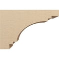 thumbnail image 3 of 10"W x 30"D x 20"H Classic Pescadero Rough Cedar Woodgrain TimberThane Corbel, Primed Tan, 3 of 6