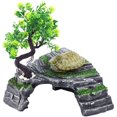 thumbnail image 3 of Cuevas para escondites de reptiles, rampa para tortugas, plataforma para tomar el sol, decoración (M), 3 of 4