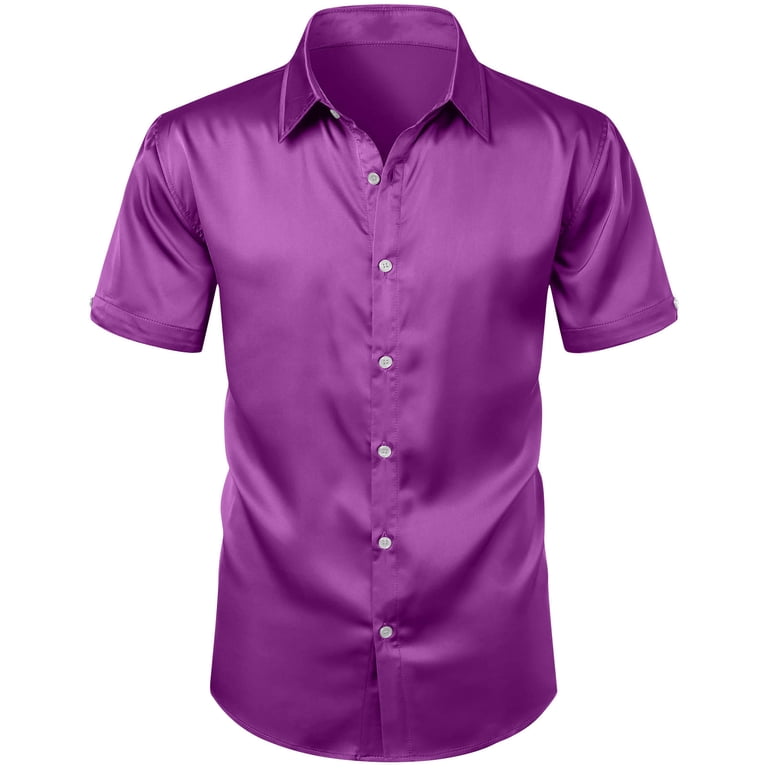 mens big and tall purple dress shirt Big & TALL All-over Stretch L/S Striped Button-down Dress Shirt - Izod Sportswear