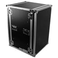 thumbnail image 2 of YCS TBH18UADSM21W 19 in. Shock Mount Rack DJ Amplifier with Laptop Shelf &amp; Wheels, 2 of 4