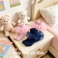 thumbnail image 3 of TELOLY 4Pairs Kids Socks,6-8 Years Old Ruffle Socks,Combed Cotton Lace Socks,Combination2, 3 of 8