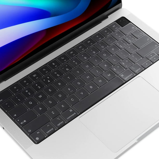 DONGKE Housse de Clavier Premium Ultra Mince, Compatible avec MacBook Pro 14 Pouces 2021 (A2442 M1 Pro/Max) et MacBook Pro