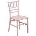 thumbnail image 3 of YSNW Child’s All Occasion Pink Resin Chiavari Chair for Home or Home Based Rental Business（Pink）, 3 of 18