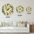 thumbnail image 4 of Designart 'The Forest of Bamboo Branches IV' Tropical Wood Wall Clock, 4 of 5