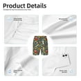 thumbnail image 5 of Cauagu Cute Animal Forest Print Swim Trunks for Men,Youth Boys Swim Shorts Compression Liner Beach Shorts Boys' Swimming Shorts 7-20 Years Bathing Suit-Medium, 5 of 7