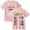 Pink, variant on Max McNown Tour 2025 Merch Cotton T-Shirt Women Men Casual Crewneck Short Sleeve Tee