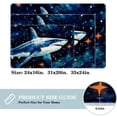 thumbnail image 2 of Shark Machine Washable, Non-Slip Polyester Floor Rug | Indoor Floor Mats for Chair Mat, 2 of 6