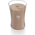 thumbnail image 3 of WoodWick Cashmere Scented Large Hourglass Candle, Crackles as it Burns, Great for Gifting, 21oz, 3 of 5