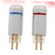 thumbnail image 4 of NUOLUX 2Ud Adaptador Plug Para Auriculares 0.78mm 2 Pin Compatible Con Cable De Audio Plata, 4 of 8