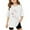 White, variant on YUEHUA Girls T Shirts Size 14-16 Summer Children's Girls' Round Neck Print Casual Loose Short Sleeved T Shirt Top, Size 10-11 Years