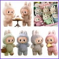 thumbnail image 3 of Llavero de muñeca Labubu, Macarrón Labubu de POPMART, Muñeco de peluche monstruo Labubu, 17cm adornos para el árbol de Navidad. Son regalos navideños para niños, niñas y niños, 3 of 3
