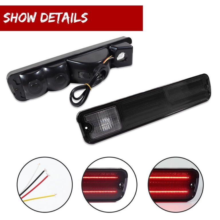 Pair Of Rear Tail Lights For Chevy El Camino, GMC Caballero, Malibu (1979-1987)