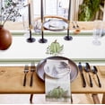 thumbnail image 3 of Fall Table Runners Autumn Pumpkin Thanksgiving Table Runner for Dining Tables Green Pumpkin Seasonal Autumn Dinner Table Runner for Kitchen Party Table Decoration 13x48 Inch, 3 of 6