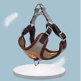 thumbnail image 3 of Pet Chest Harness Suede Cat and Dog Harness Reflective and Breathable Dog Rope Dog Leash, 3 of 5