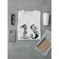 thumbnail image 3 of Abstract Sketch Cool 13 Number T-Shirt Men -Image by Shutterstock, Male x-Large, 3 of 4
