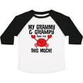 thumbnail image 3 of Inktastic My Grammy and Grampy Love Me Boys or Girls Toddler T-Shirt, 3 of 5