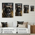 thumbnail image 4 of Designart Frenchie Gangster In NYC II Canvas Wall Art, 4 of 5