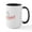 White/Black Inside, variant on CafePress - Happy Hearts Large Mug - 15 oz Ceramic Large White Novelty Mug