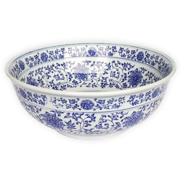 Eden Bath EB-PS01 Évier Décoratif en Porcelaine Ming Dynasty