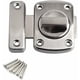 thumbnail image 1 of Brillar Pestillos y pestillos Pestillo giratorio para puerta Pestillo giratorio Pestillo para puerta de ventana Pestillo para puerta de seguridad, acabado cepillado, plateado, 1 of 5