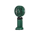 thumbnail image 1 of Matsuzay Mini ventilador USB portátil, 5 velocidades, ajustable, para escuela, gimnasio, cuello colgante, ventiladores personales, accesorios Electrodomésticos Verde, 1 of 6