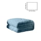 thumbnail image 3 of Manta de camilla de ante, vellón 70x100cm | Manta cálida, suave y acogedora para oficina, sofá, cama | Diseño ligero de rayas, opciones multicolor, perfecto para siestas y descanso, 3 of 6